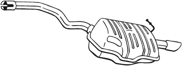 Takaäänenvaimentaja BOSAL 220-453