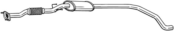 Keskipönttö BOSAL 289-037