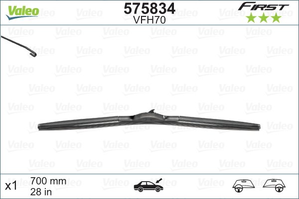 Pyyhkijänsulka VALEO 575834