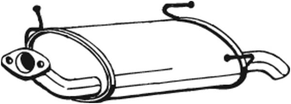 Takaäänenvaimentaja BOSAL 145-131