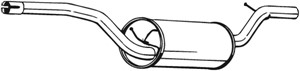 Keskiäänenvaimentaja, FORD,VOLVO, 1306076, 1307934, 1340657, 1364171, 1677746, 30681700