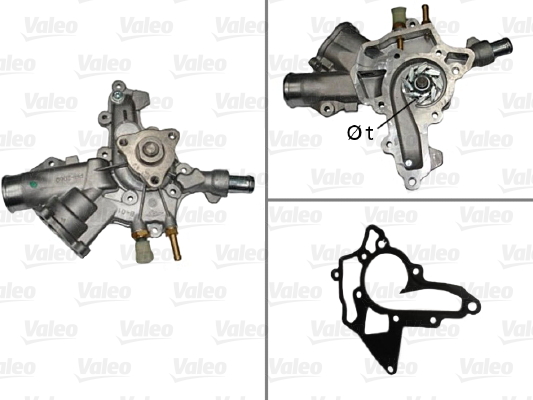 Vesipumppu VALEO 506838