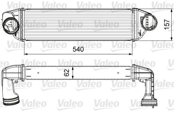 Välijäähdytin VALEO 818642