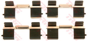 Tarvikesarja, jarrupala, Etuakseli, CITROËN,FIAT,PEUGEOT, 4210981, 7551711, 95709930