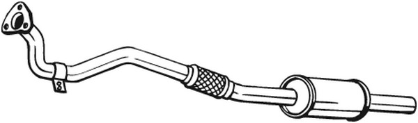 Jälkiasennuskatalysaattori BOSAL 090-770