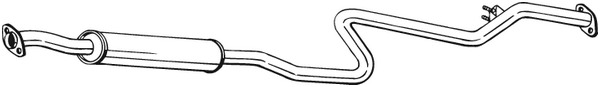 Keskipönttö BOSAL 287-399