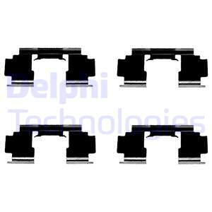 Tarvikesarja, jarrupala DELPHI LX0301