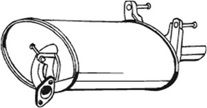 Takaäänenvaimentaja, TOYOTA COROLLA Compact, COROLLA Liftback, 174301A300