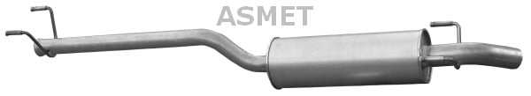Takaäänenvaimentaja ASMET 02.060
