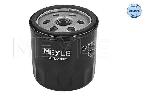 Öljynsuodatin MEYLE 100 322 0021