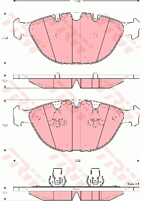 Jarrupalasarja, levyjarru TRW GDB1529