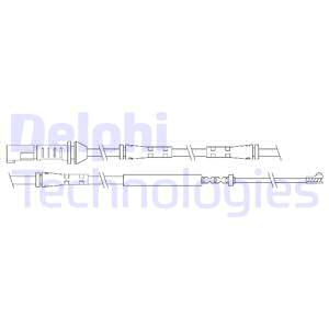Jarrupalan kulumisen ilmaisin DELPHI LZ0212