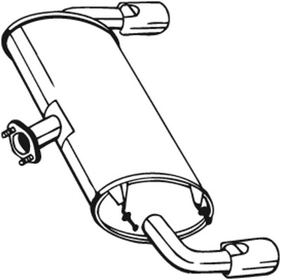 Takaäänenvaimentaja BOSAL 171-029