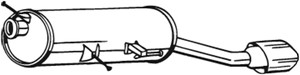 Takaäänenvaimentaja, PEUGEOT 307 CC, 1726QX, 9805297180