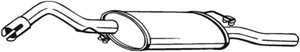 Takaäänenvaimentaja, FORD ESCORT Classic, ESCORT VI, ESCORT Cabriolet VI, 1033670, 1044737, 1093923, 1495898, 7331761