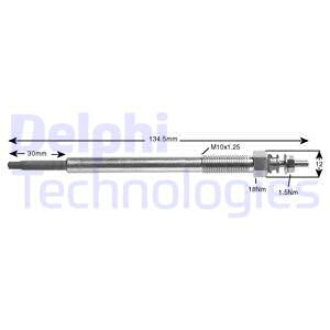Hehkutulppa DELPHI HDS427