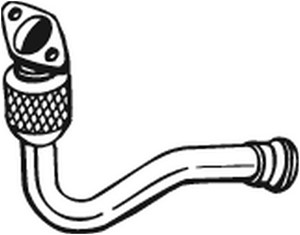 Pakoputki, Edessä, RENAULT CLIO II, CLIO Skåp/halvkombi II, KANGOO, KANGOO Express, 7700428923