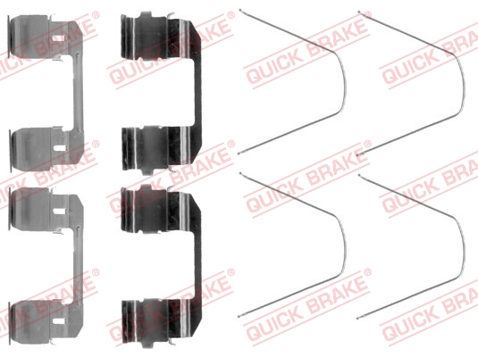 Tarvikesarja, jarrupala QUICK BRAKE 109-1743
