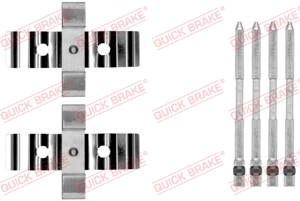 Tarvikesarja, jarrupala QUICK BRAKE 109-1848