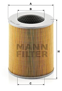 Öljynsuodatin MANN-FILTER H 15 111/2