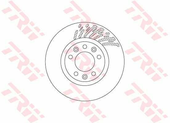 Jarrulevy TRW DF6657