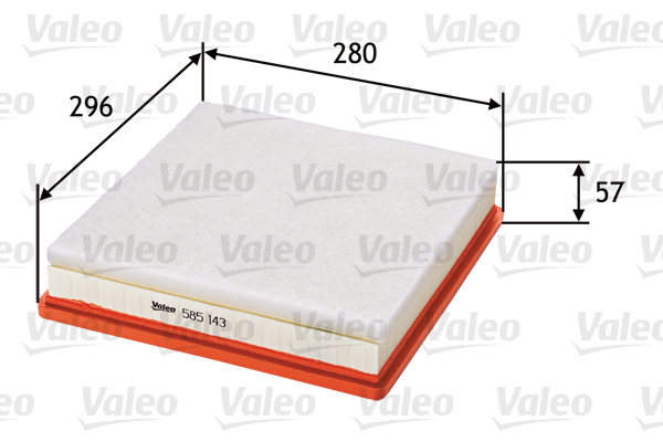 Ilmansuodatin VALEO 585143