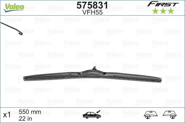 Pyyhkijänsulka VALEO 575831