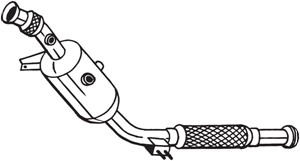 Dieselhiukkasuodatin, MERCEDES-BENZ, 9064901400, 9064906281