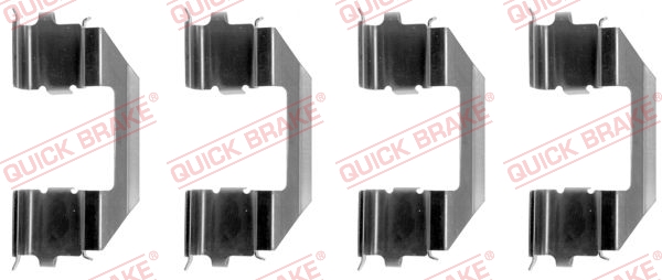 Tarvikesarja, jarrupala QUICK BRAKE 109-1258