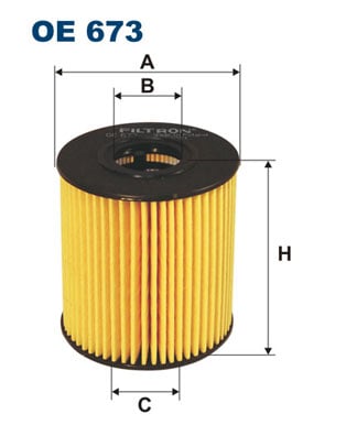 Öljynsuodatin FILTRON OE 673