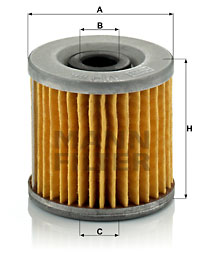 Öljynsuodatin MANN-FILTER MH 66 x