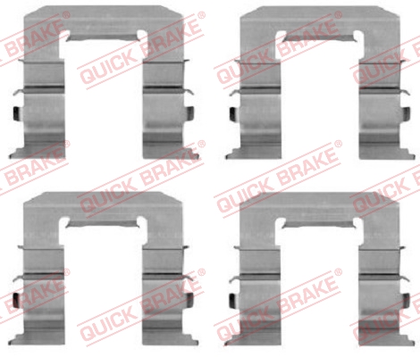 Tarvikesarja, jarrupala QUICK BRAKE 109-1212
