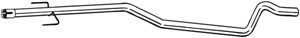 Pakoputki, Keskellä, OPEL COMBO Skåp/stor limousine, COMBO Tour, VAUXHALL COMBO Mk II, COMBO TOUR Mk II, 13107608, 5854298