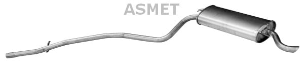 Takaäänenvaimentaja ASMET 16.074