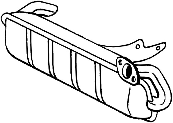 Jälkiasennuskatalysaattori BOSAL 090-164