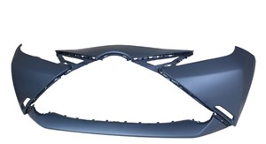 Puskuri, eteen, Edessä, TOYOTA AYGO, 52119 0H914, 52119 0H918