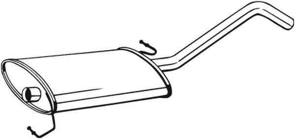 Keskipönttö BOSAL 279-441