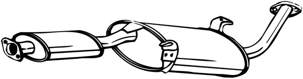 Keskipönttö BOSAL 145-015