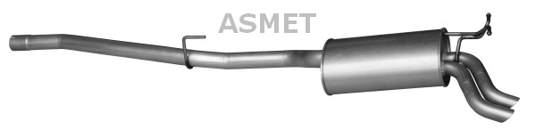 Takaäänenvaimentaja ASMET 01.075