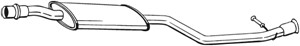 Keskiäänenvaimentaja, CITROËN XSARA PICASSO, 1717AH, 1717G3