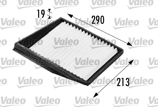 Raitisilmasuodatin VALEO 698176