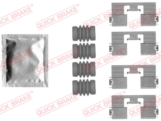 Tarvikesarja, jarrupala QUICK BRAKE 109-1818