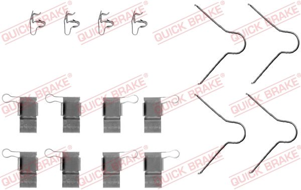 Tarvikesarja, jarrupala QUICK BRAKE 109-1089