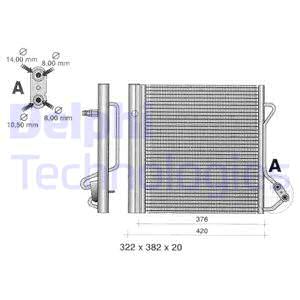 Lauhdutin, ilmastointilaite DELPHI TSP0225320