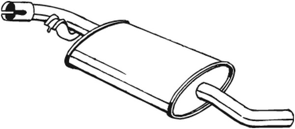 Keskipönttö BOSAL 233-741