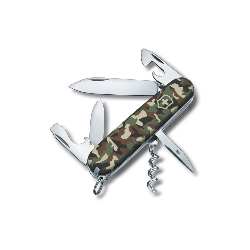 Victorinox Spartan Camouflage linkkuveitsi blisterissä