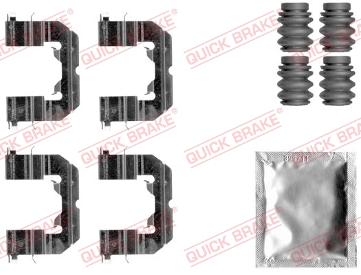 Tarvikesarja, jarrupala QUICK BRAKE 109-1859