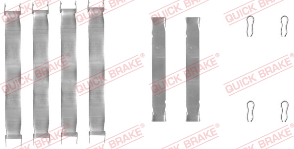 Tarvikesarja, jarrupala QUICK BRAKE 109-0937