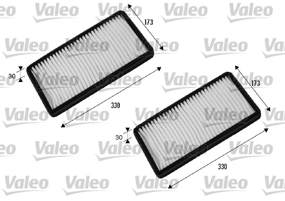 Raitisilmasuodatin VALEO 698856