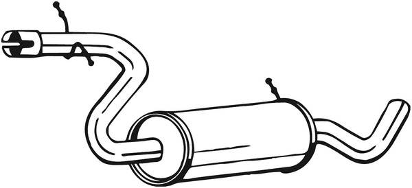Keskipönttö BOSAL 105-877